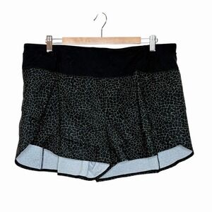 CALIA Stretch Woven Performance Shorts Black Womens Size XL Athletic Active